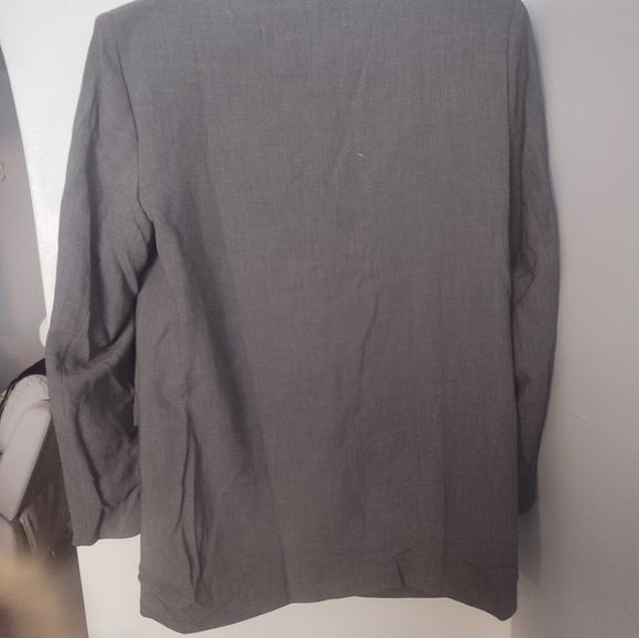 NWT Pretty Little Thing textured look shoulder padded oversized blazer size 6 - Picture 4 of 4